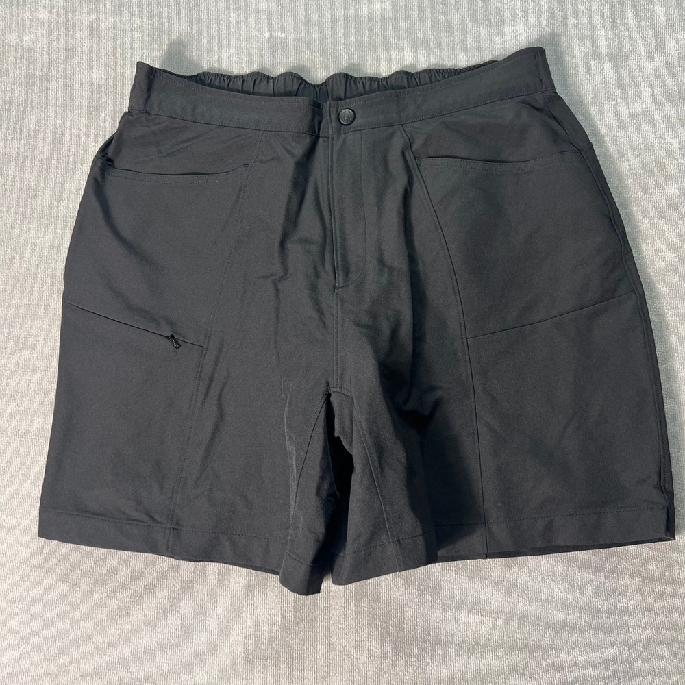 L.L. Bean Padded Lined Cycling Shorts Blue 0DQL4 Women's Large Hiking Outdoor‎